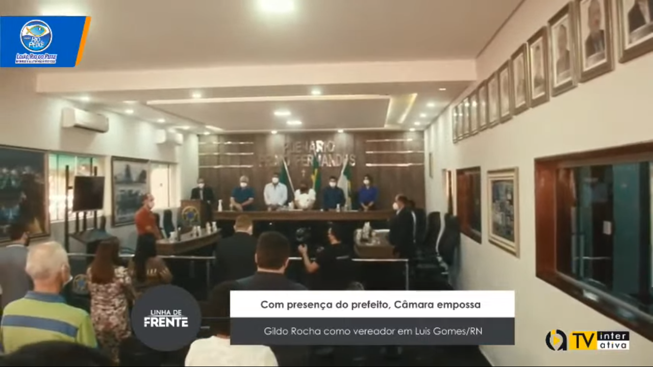 VEJA VÍDEO: Com presença do prefeito, Câmara empossa Gildo Rocha como vereador em Luís Gomes/RN