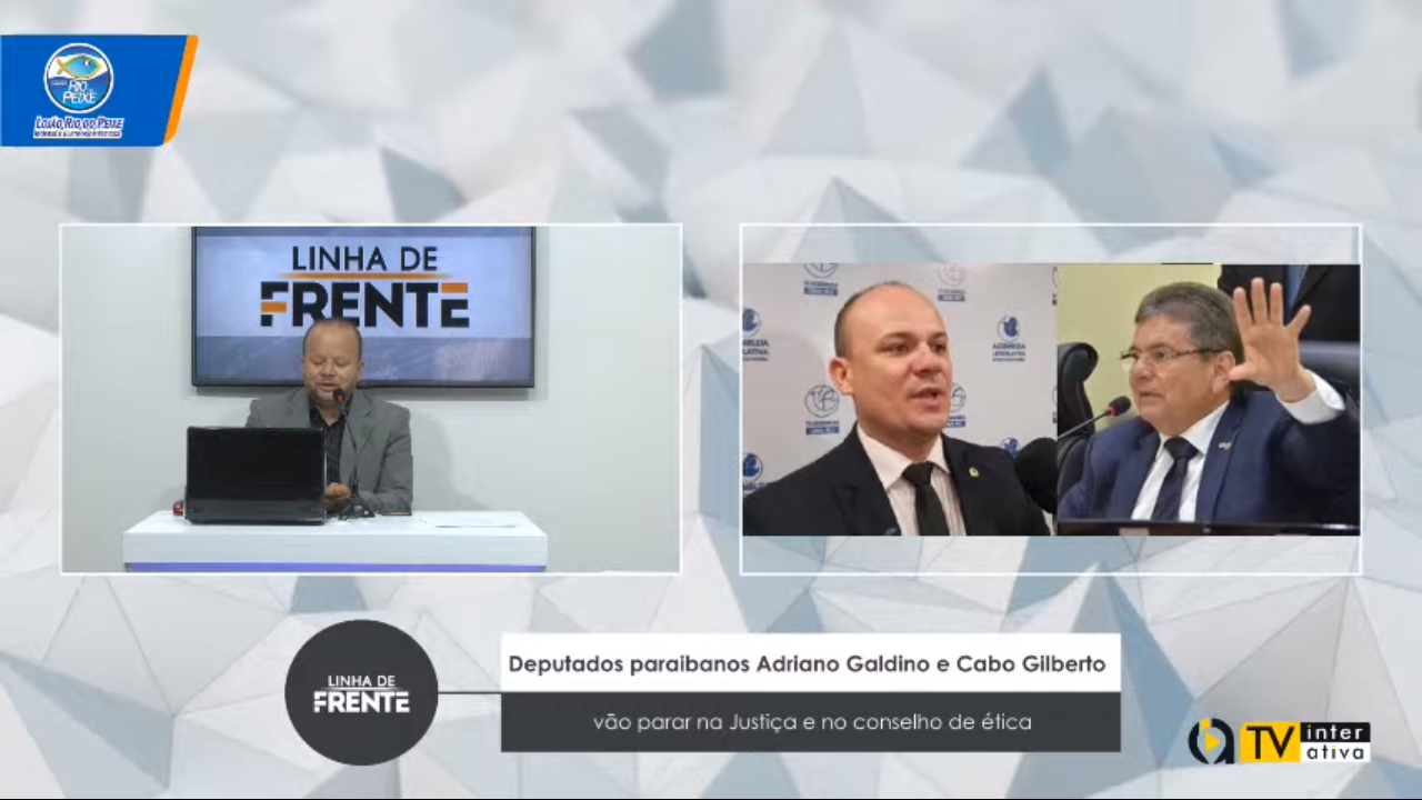 VEJA VÍDEO: Deputados paraibanos Adriano Galdino e Cabo Gilberto vão parar na Justiça e no conselho de ética