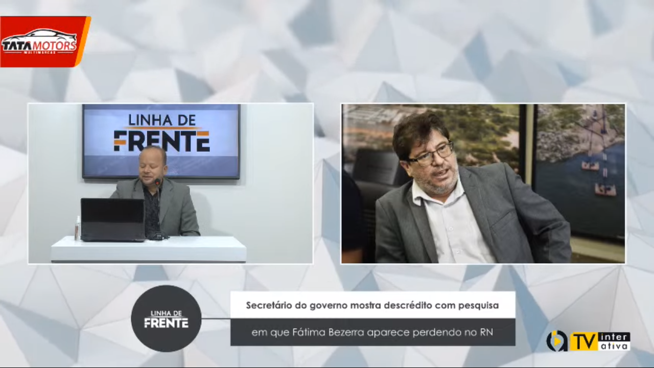 VEJA VÍDEO: Secretário do governo mostra descrédito com pesquisa em que Fátima Bezerra aparece perdendo no RN
