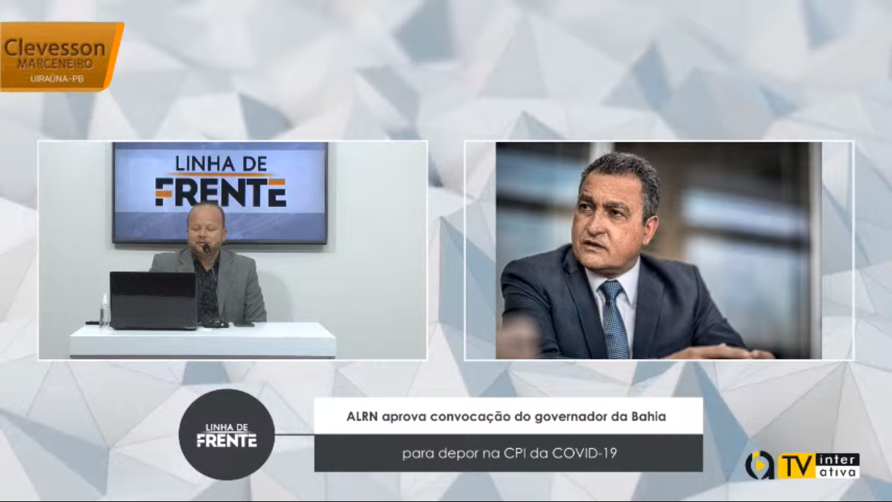 VEJA VÍDEO: ALRN aprova convocação do governador da Bahia para depor na CPI da COVID 19