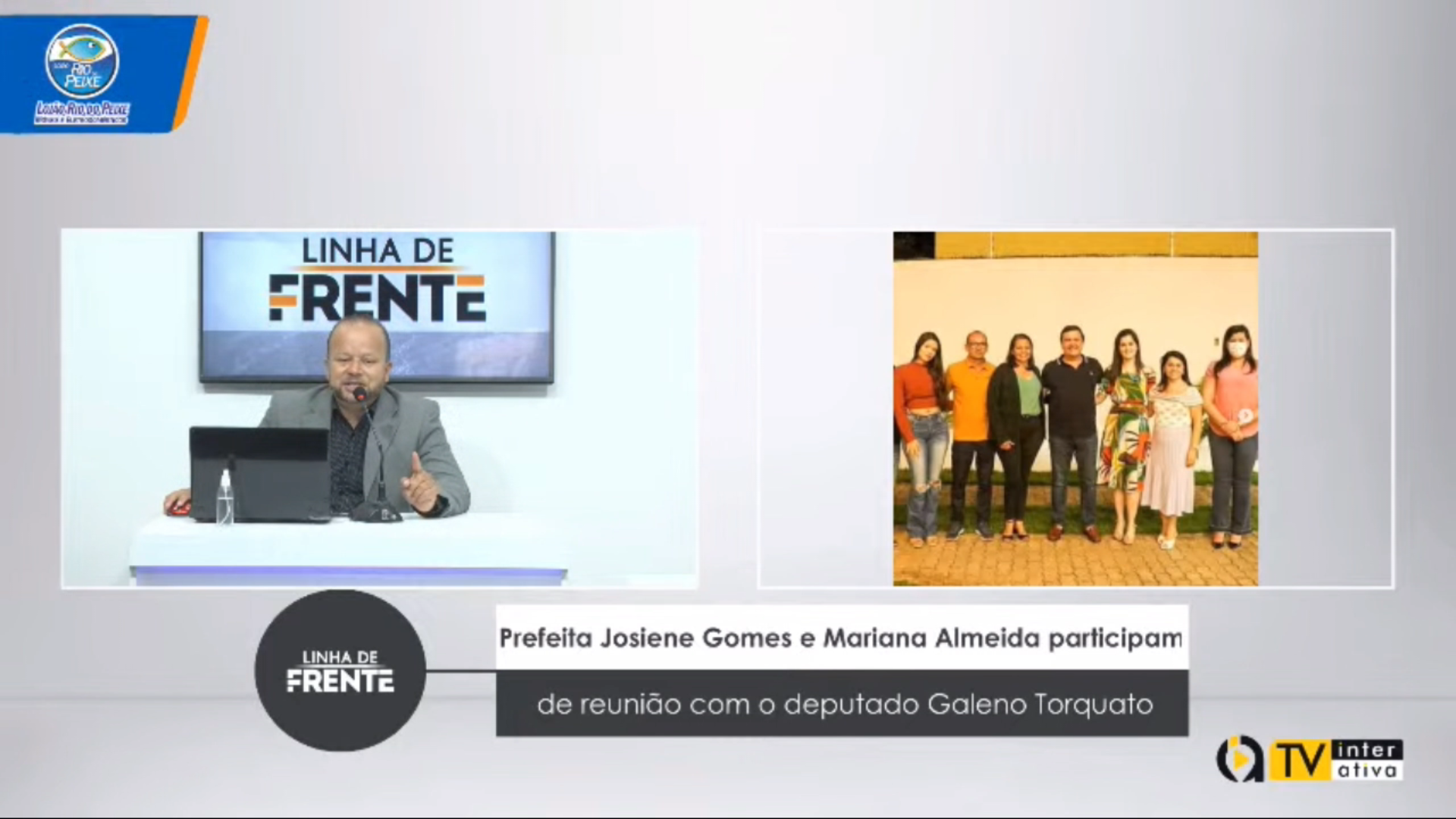 VEJA VÍDEO: Prefeita Josiene Gomes e Mariana Almeida participam de reunião com o deputado Galeno Torquato