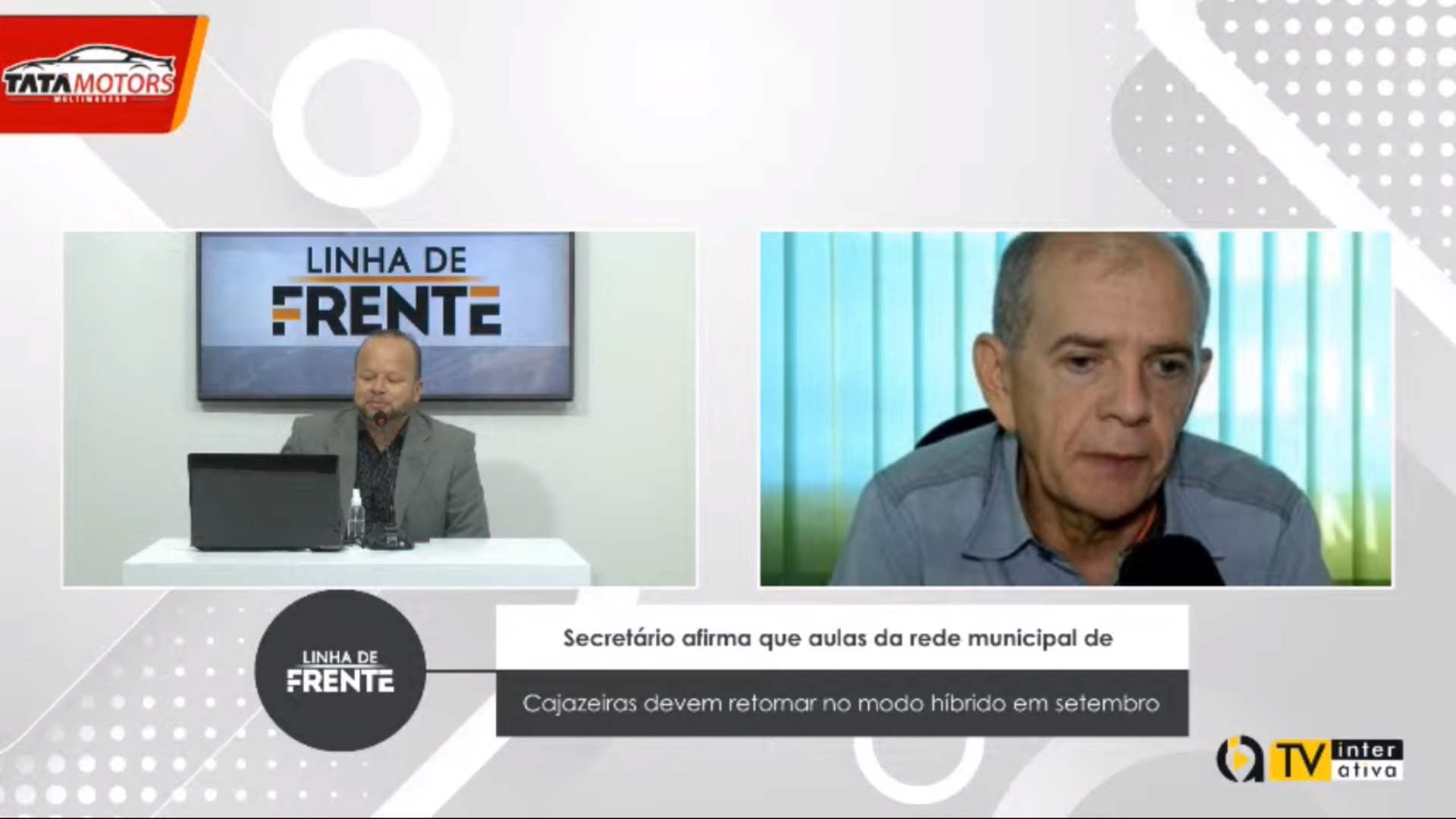 VEJA VÍDEO: Secretário afirma que aulas da rede municipal de Cajazeiras devem retornar no modo híbrido em setembro