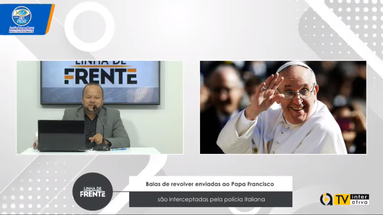 VEJA VÍDEO: Balas de revolver enviadas ao Papa Francisco são interceptadas pela polícia italiana