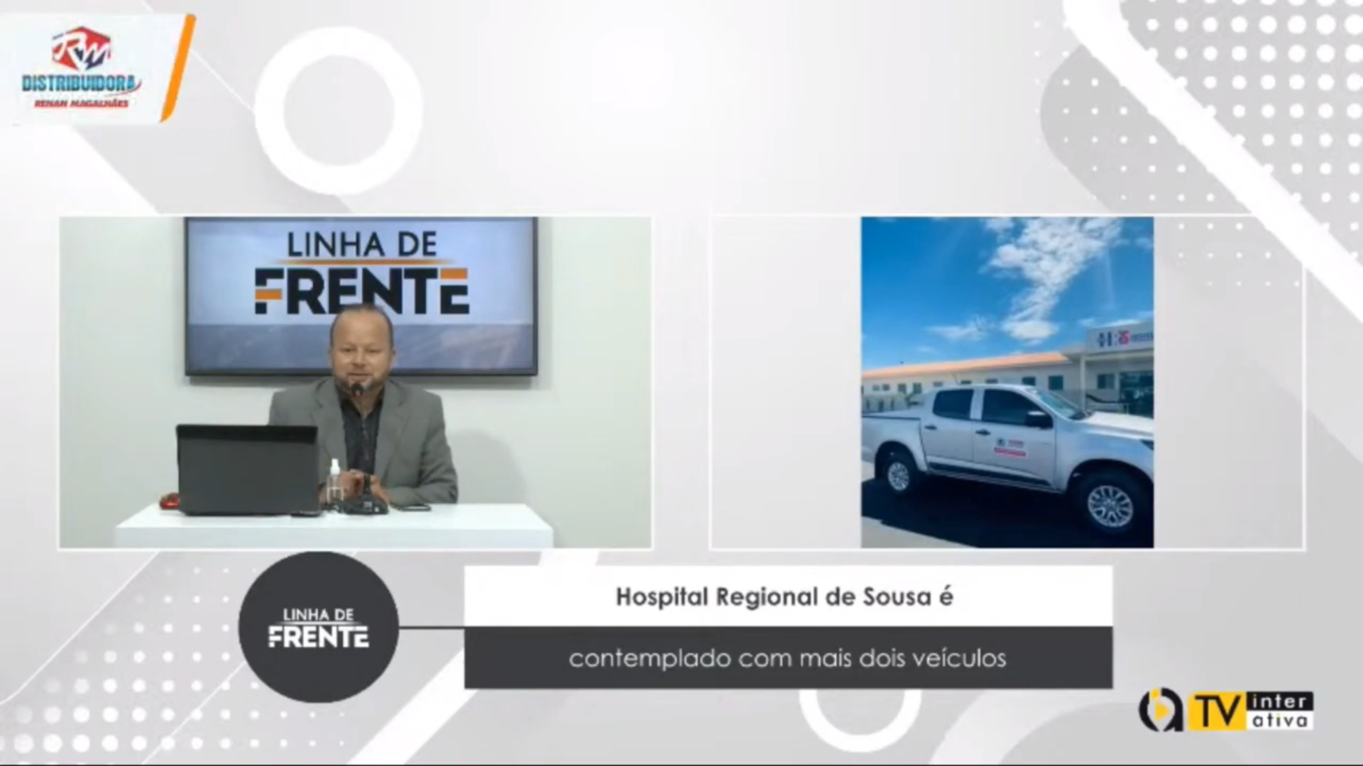 VEJA VÍDEO: Hospital Regional de Sousa é contemplado com mais dois veículos