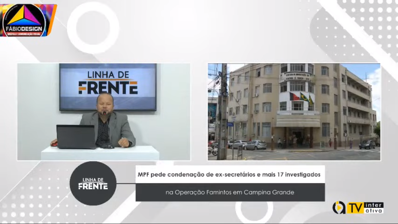 VEJA VÍDEO: MPF pede condenação de ex-secretários e mais 17 investigados na Operação Famintos em Campina Grande