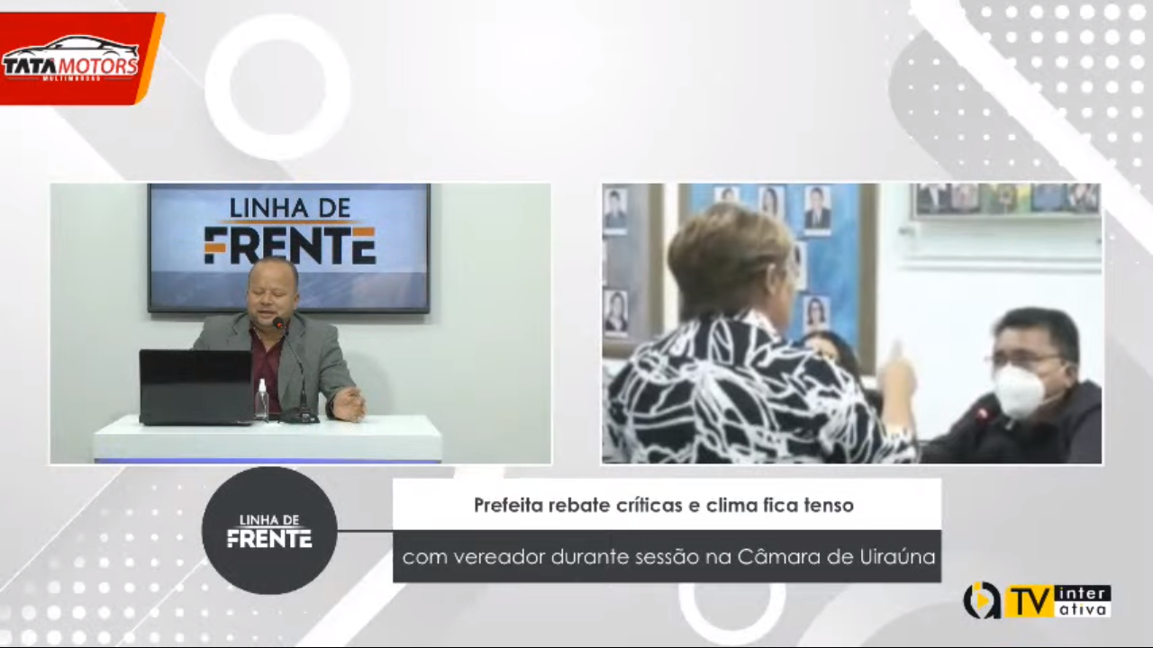 VEJA VÍDEO: Prefeita rebate críticas e clima fica tenso com vereador durante sessão na Câmara de Uiraúna