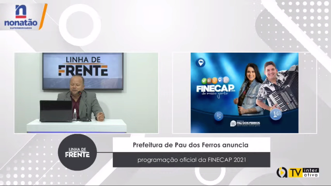 VEJA VÍDEO: Prefeitura de Pau dos Ferros anuncia programação oficial da FINECAP 2021