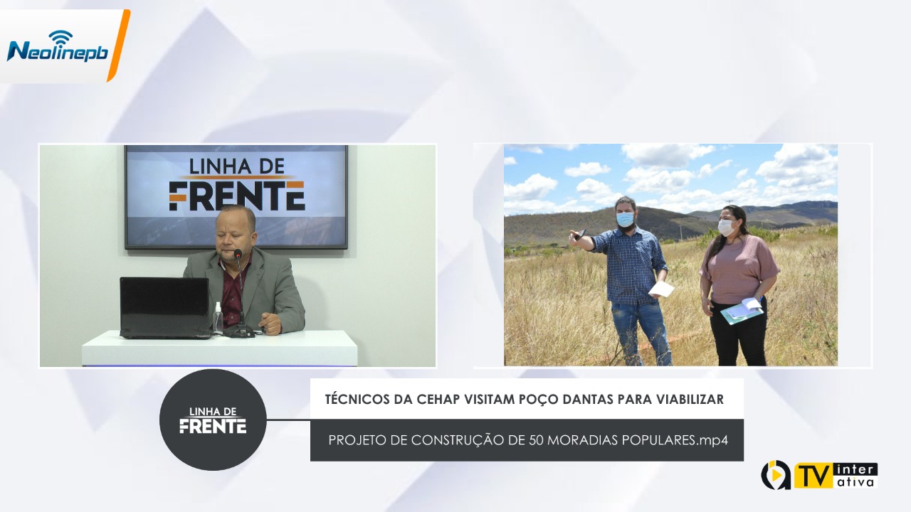 TÉCNICOS DA CEHAP VISITAM POÇO DANTAS PARA VIABILIZAR PROJETO DE CONSTRUÇÃO DE 50 MORADIAS POPULARES
