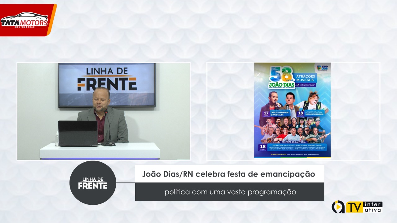 João Dias/RN celebra festa de emancipação política com uma vasta programação