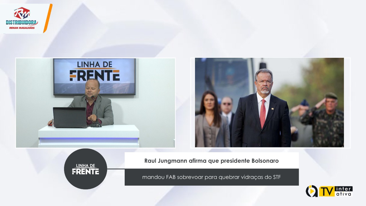 Raul Jungmann afirma que presidente Bolsonaro mandou FAB sobrevoar para quebrar vidraças do STF