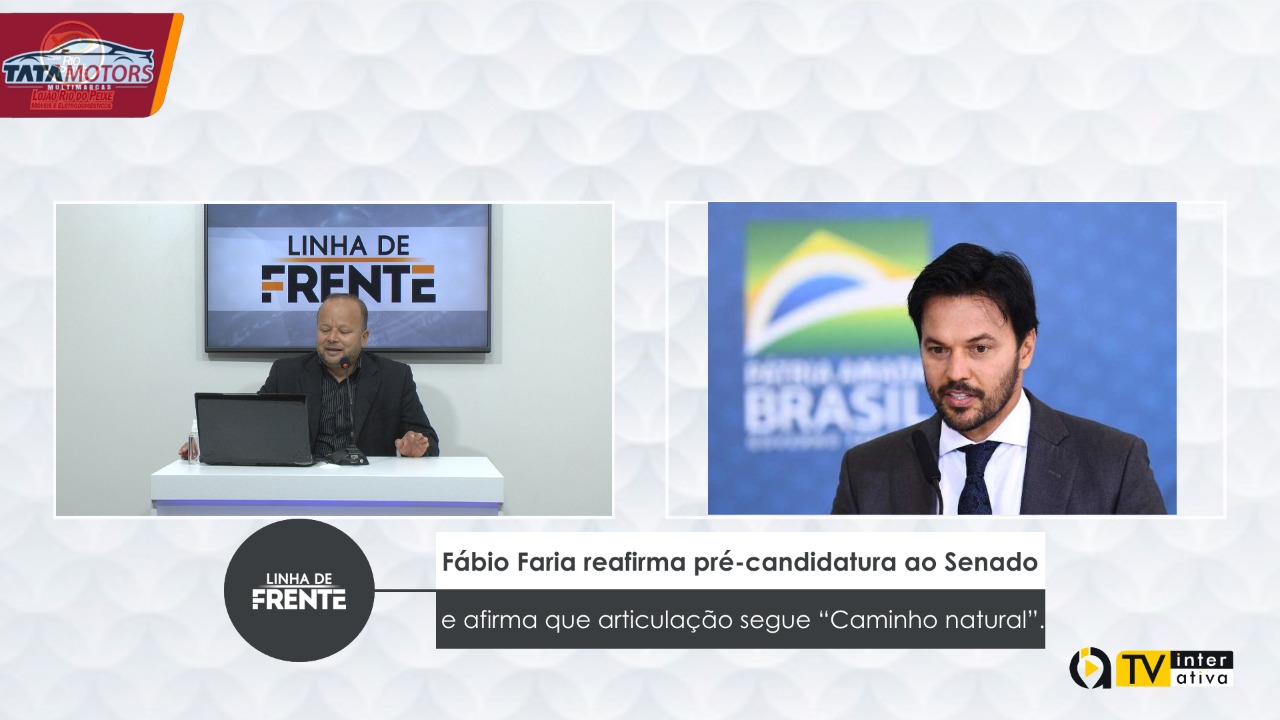 Ministro Fábio Faria reafirma pré-candidatura ao Senado federal e afirma que articulação segue “Caminho natural”.