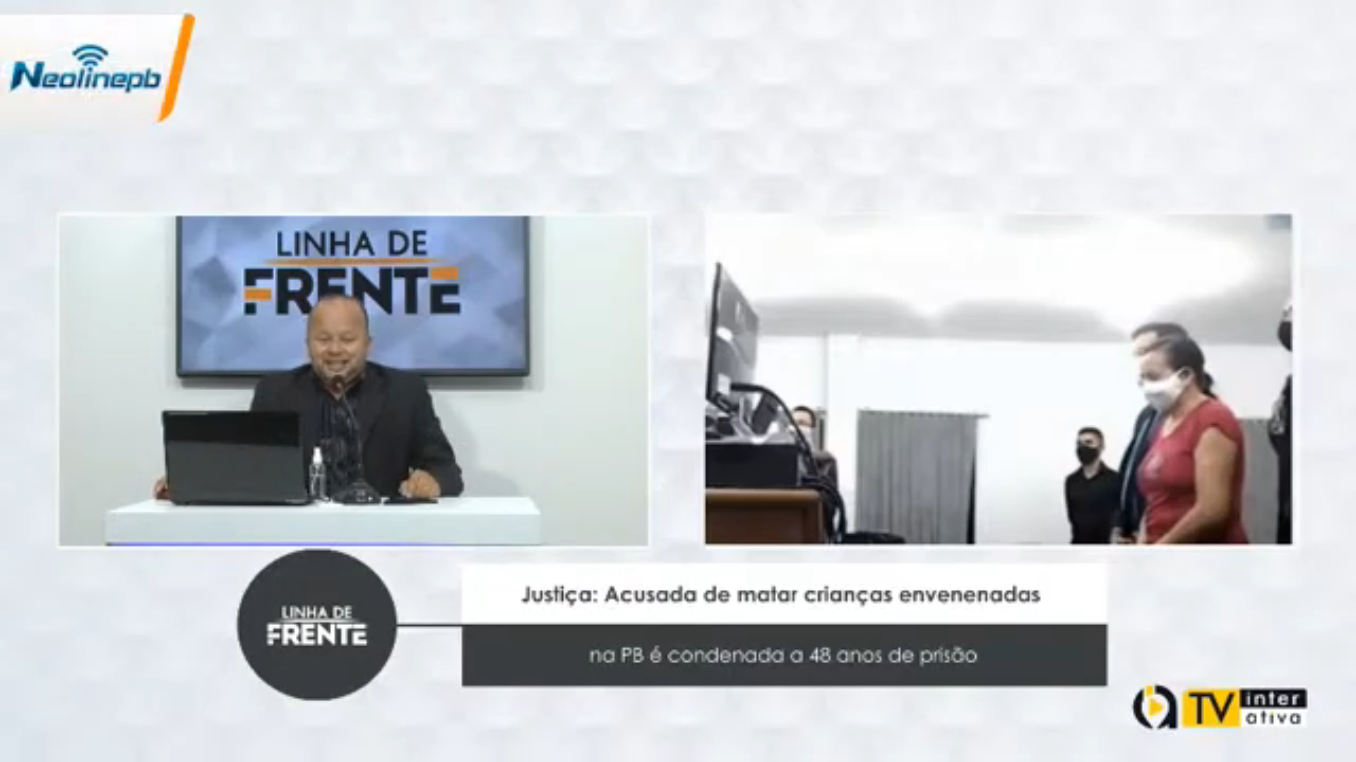 Acusada de matar crianças envenenadas na PB é condenada a 48 anos de prisão.
