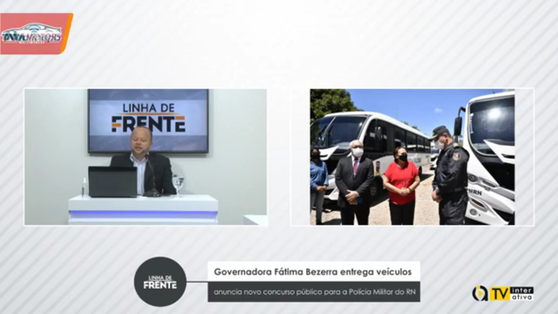 VEJA VÍDEO: Governadora Fátima Bezerra entrega veículos anuncia novo concurso público para a Polícia Militar do RN