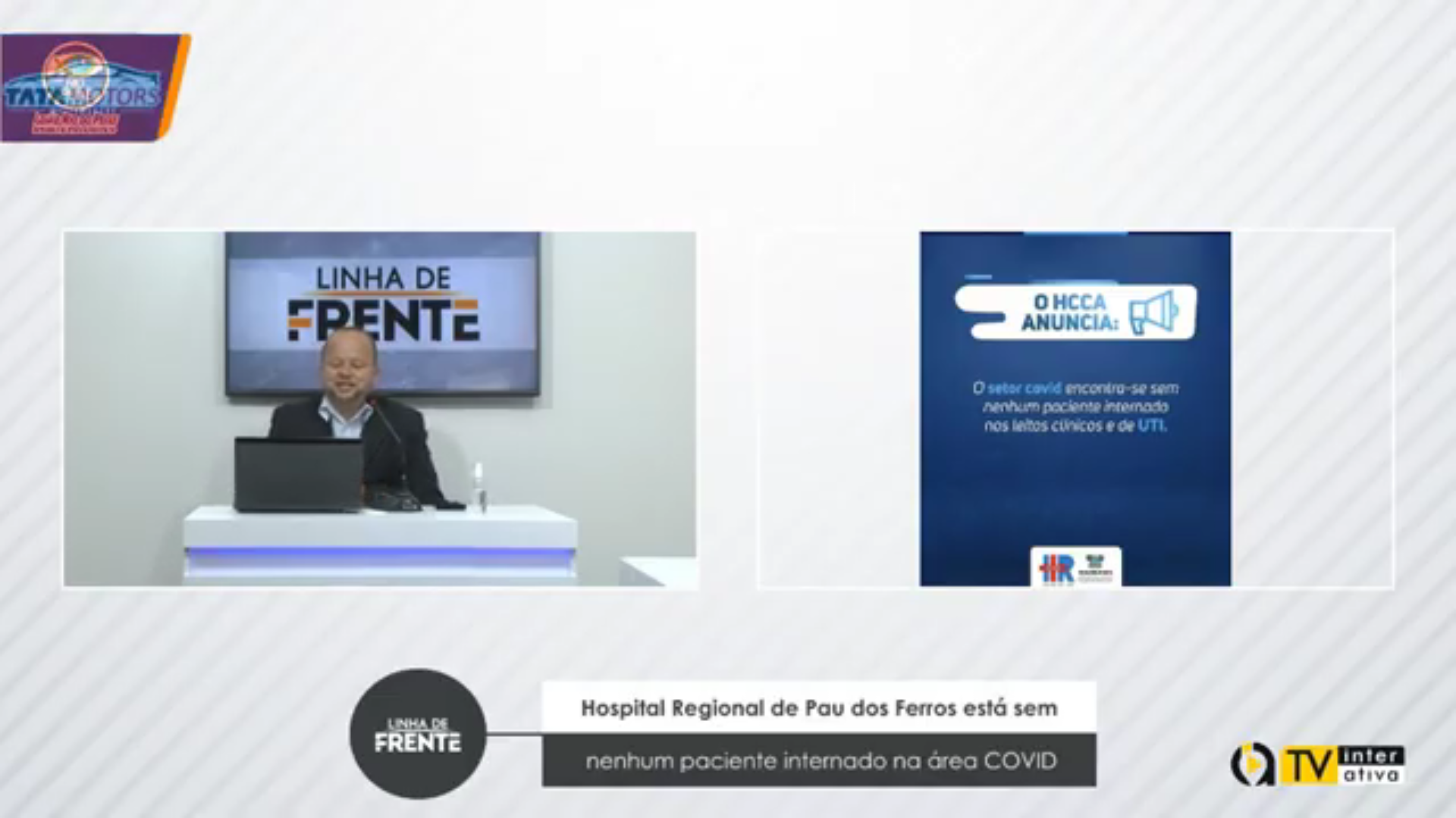 VEJA VÍDEO: Hospital Regional de Pau dos Ferros está sem nenhum paciente internado na área COVID