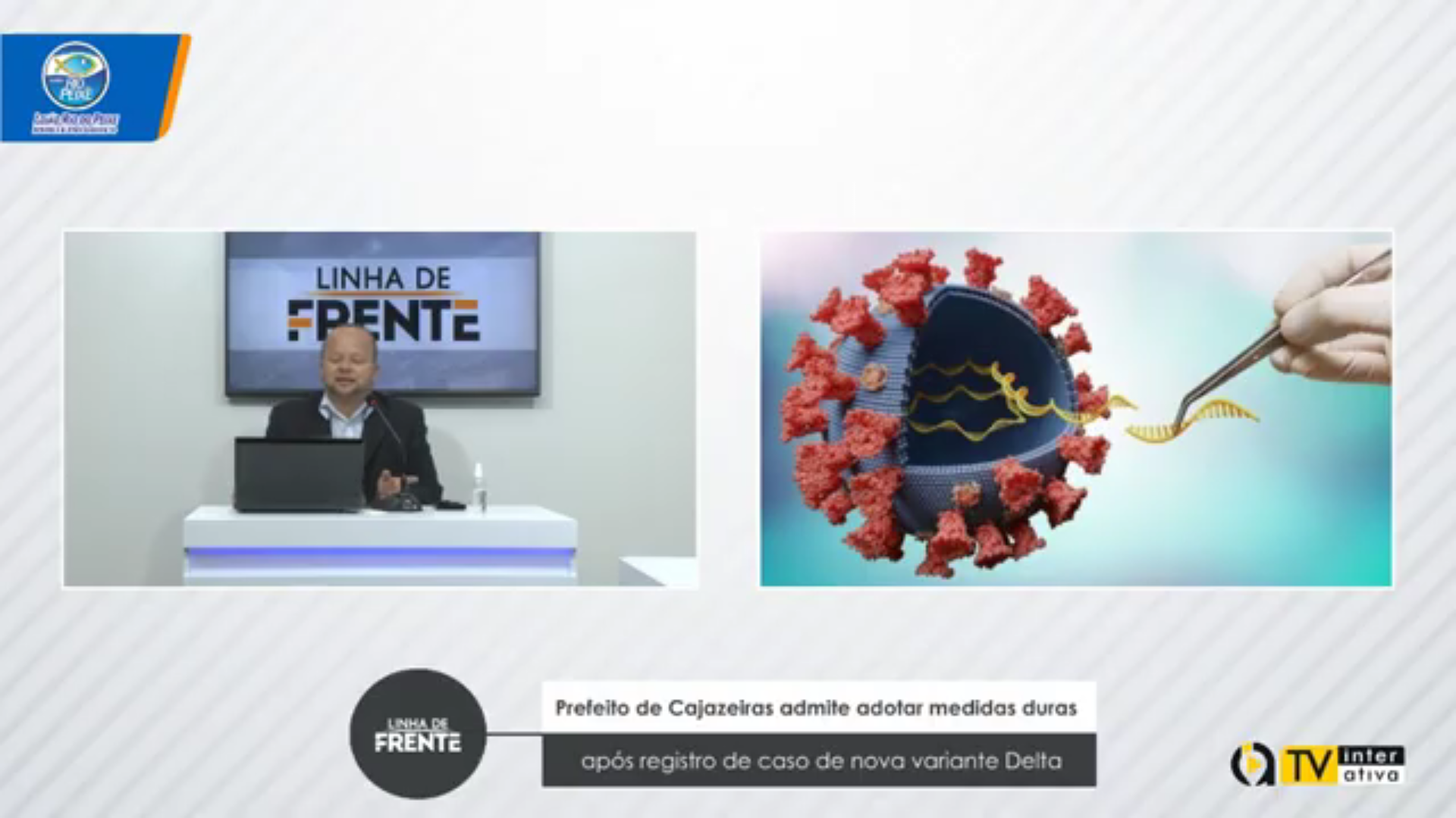 VEJA VÍDEO: Prefeito de Cajazeiras admite adotar medidas duras após registro de caso de nova variante Delta