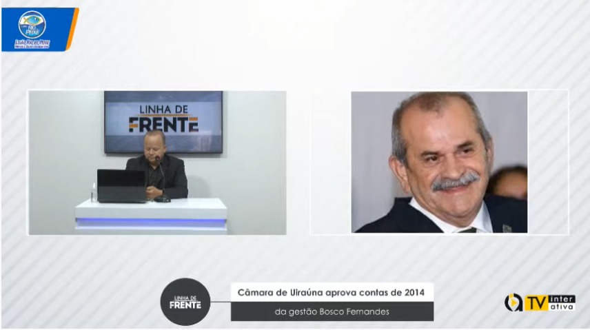 Câmara de Uiraúna aprova contas de 2014 da gestão Bosco Fernandes