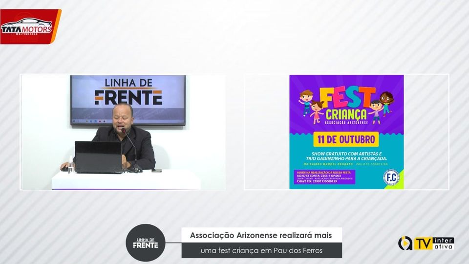 VEJA VÍDEO: Associação Arizonense realizará mais uma fest crinaça em Pau dos Ferros
