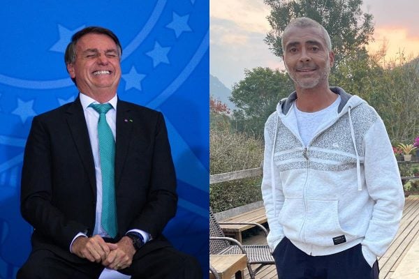 Romário reforça apoio a Bolsonaro: “Antes dele, nosso país estava uma merda”