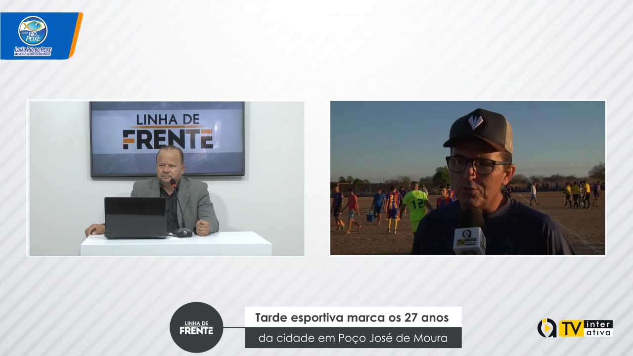Tarde esportiva marca 27 anos da cidade em Poço José de Moura