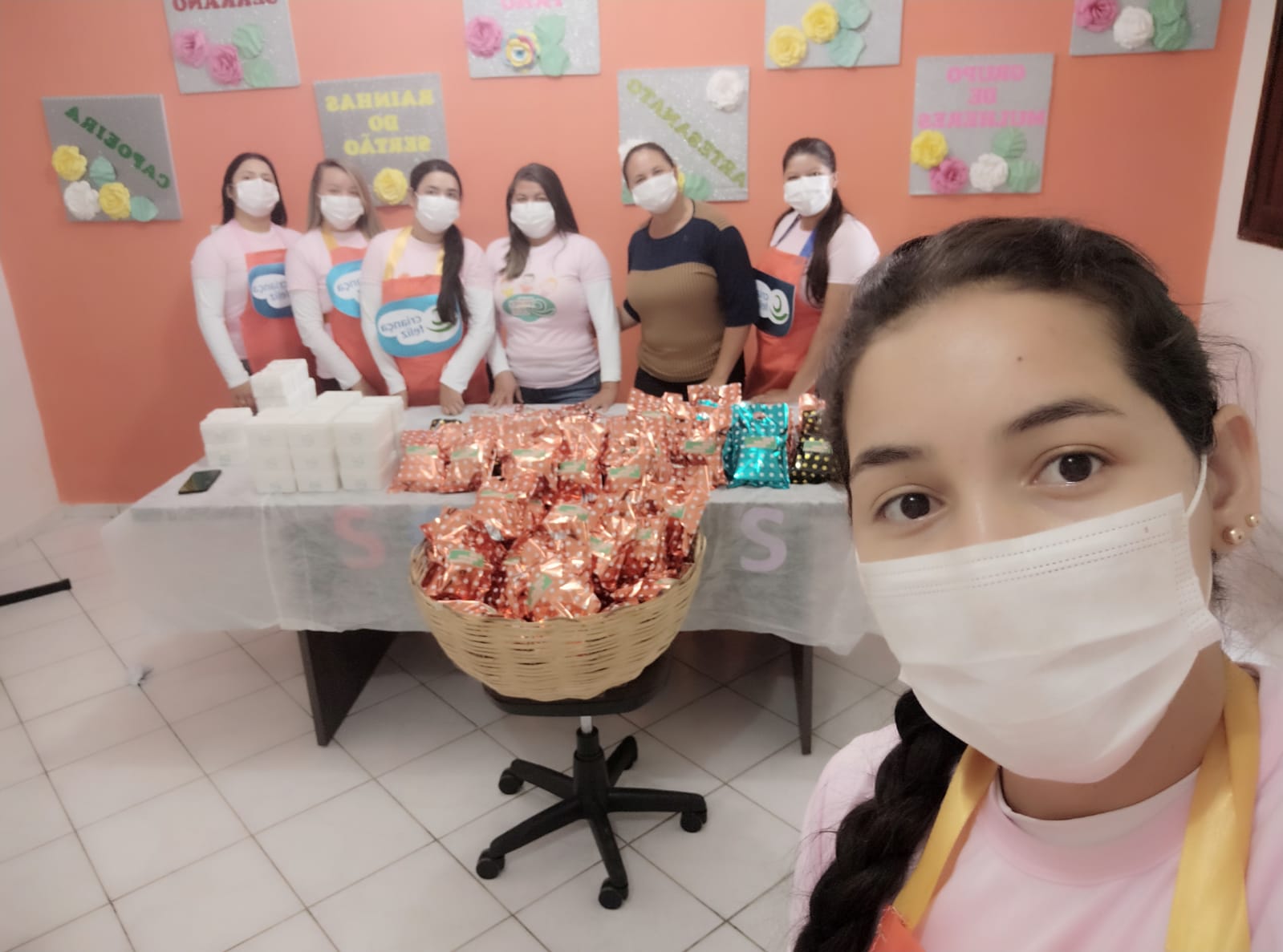 Secretaria de assistência social festeja dia das crianças em Bernardino Batista