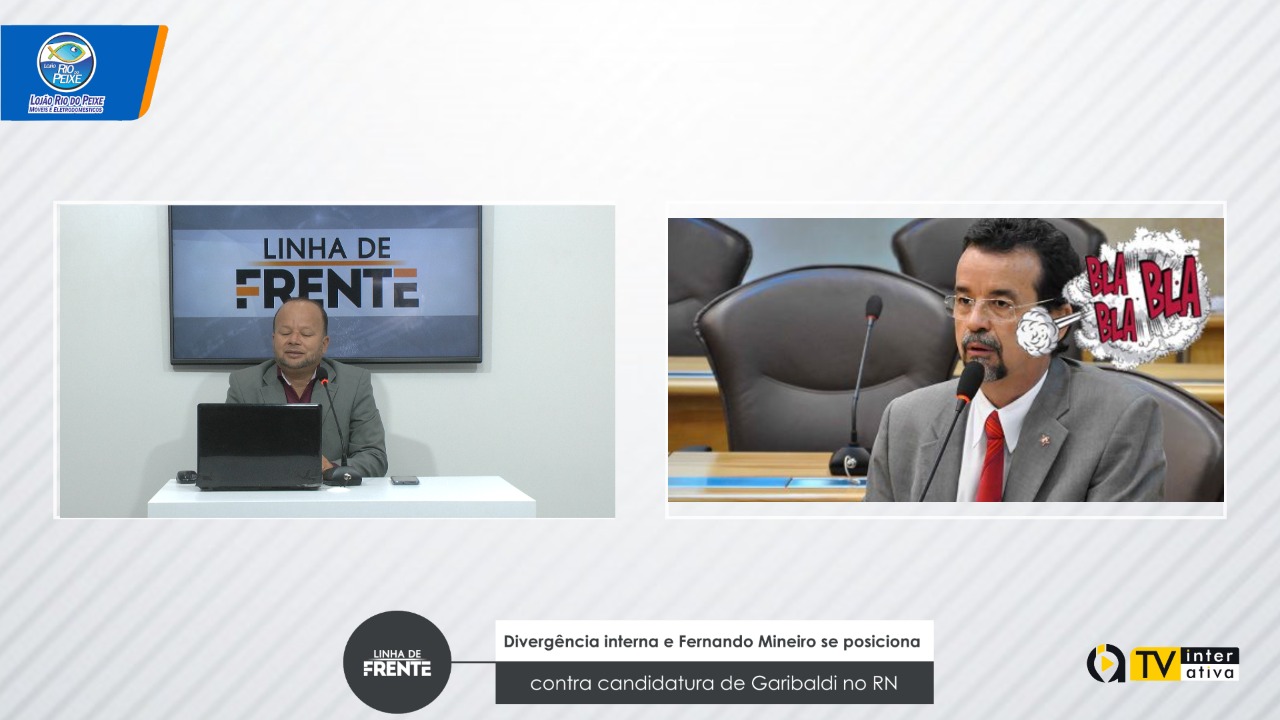 Fernando Mineiro é contra candidatura de Garibaldi Alves