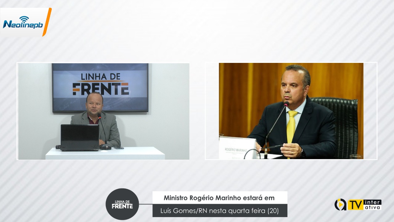 Ministro Rogério Marinho estará em Luís Gomes/RN nesta quarta feira (20)