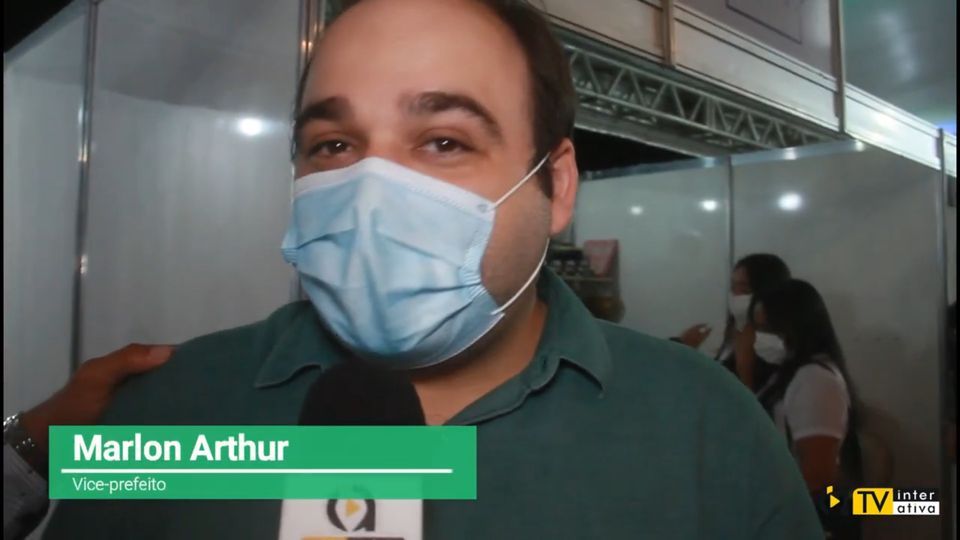 EXPOUNA 2021: Entrevista com o vice-prefeito Marlon Arthur na terceira e ultima noite do evento. Veja vídeo