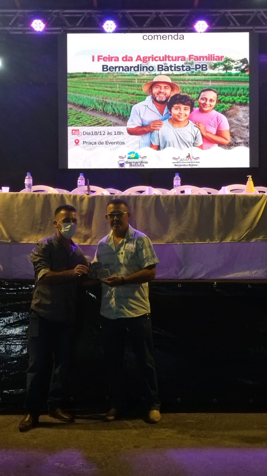 Prefeitura e secretaria realiza 1ª Feira do agricultor de Bernardino Batista