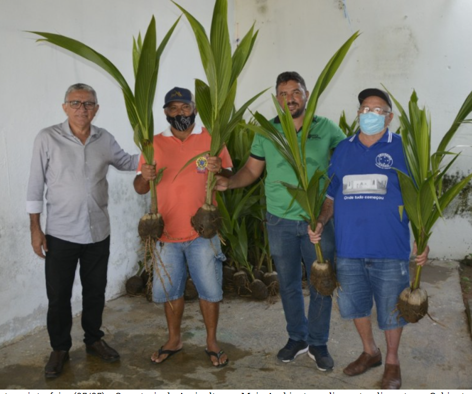 Secretaria de Agricultura de Poço Dantas realizou atendimento no Gabinete do Distrito de Tanques