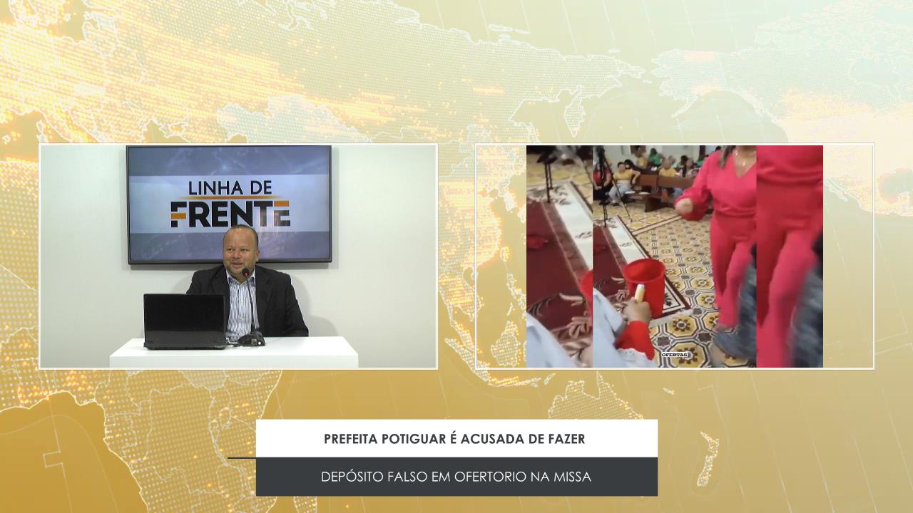 PREFEITA POTIGUAR É ACUSADA DE FAZER DEPÓSITO FALSO EM OFERTORIO NA MISSA