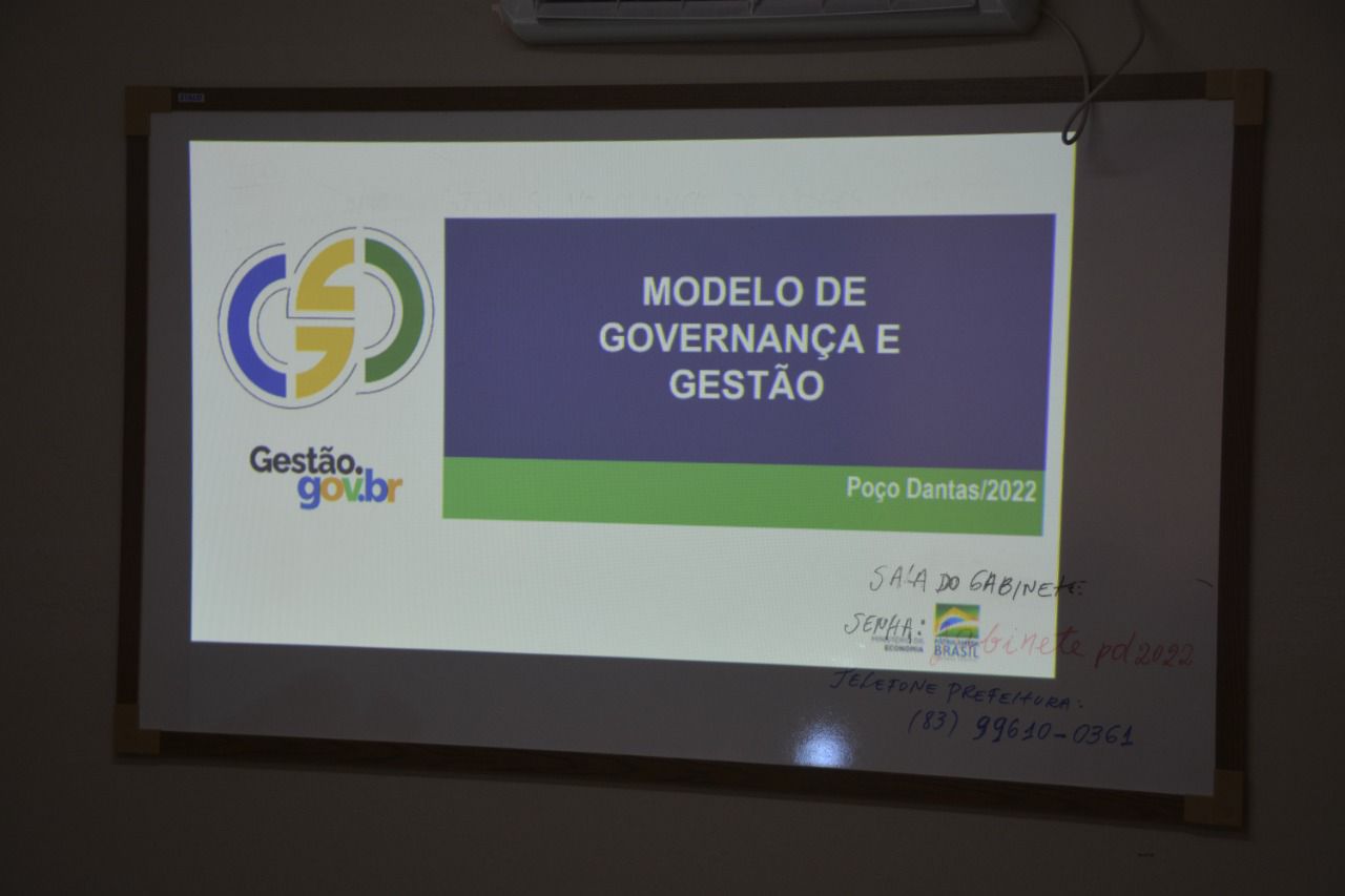 Município de Poço Dantas institui o Modelo de Governança e Gestão para elevar o nível de maturidade das práticas de governança