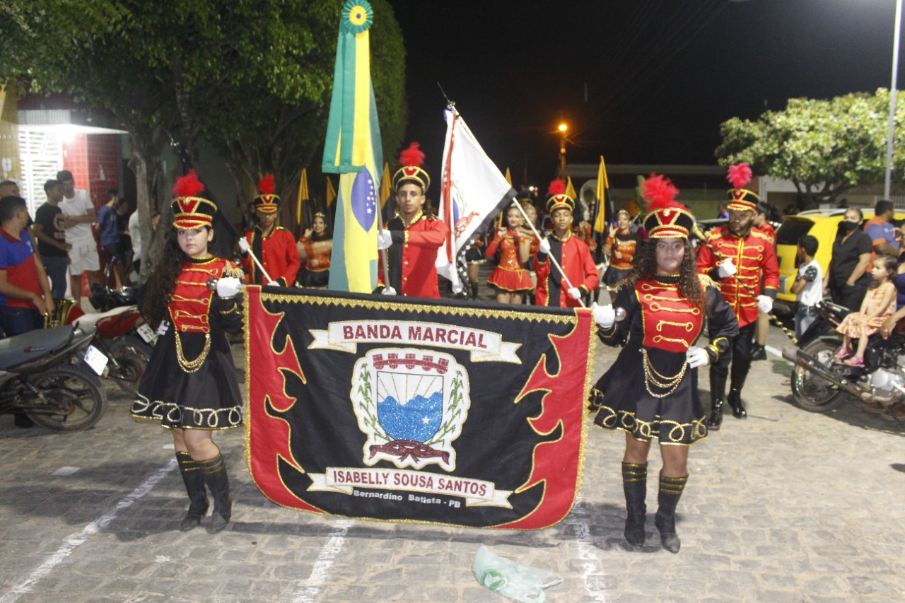 3⁰ Encontro de bandas marciais emociona público em Bernardino Batista
