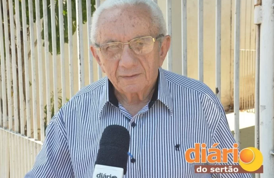 LUTO : Morre aos 82 anos ex-prefeito de Sousa, Nicodemos de Paiva Gadelha ”Dr. Cozinho”