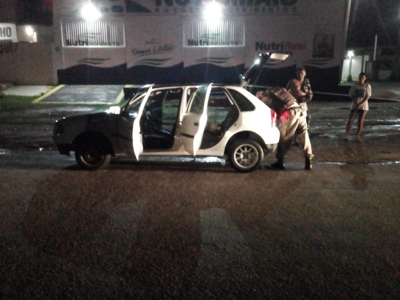 GTO em ação pelas ruas e avenidas de Caraúbas.