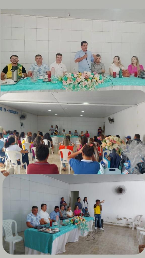 Prefeito Luiz Claudino se reúne com ACSs de São João do Rio do Peixe e faz entrega de Kits