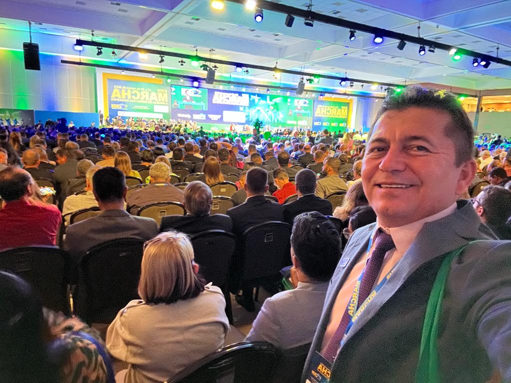 Marcha dos Prefeitos: prefeito de Agua Nova (RN) Ronaldo Sousa, fala direto de Brasília