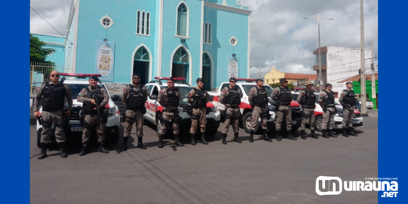 Policiais da 2ª CIA de Polícia de Uiraúna dão início a “Operação Semana Santa” e cumprem mandado de prisão