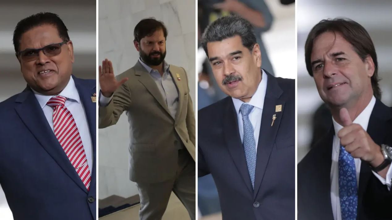 Presidentes do Uruguai e do Chile criticam e discordam de Lula sobre Maduro