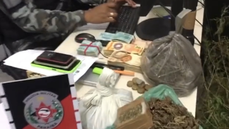 Polícia Militar prende casal e apreende drogas em Cajazeiras