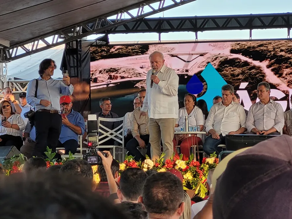 Lula em luis Gomes: Prefeito Tututa recebe o presidente em sua primeira visita ao RN