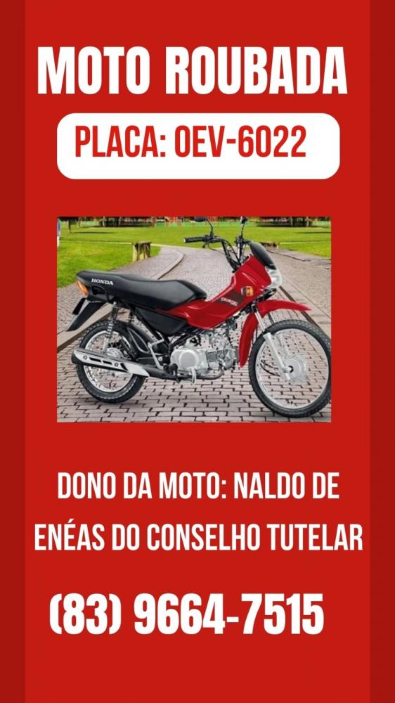 Moto é tomada de assalto por elementos na zona rural de Uiraúna