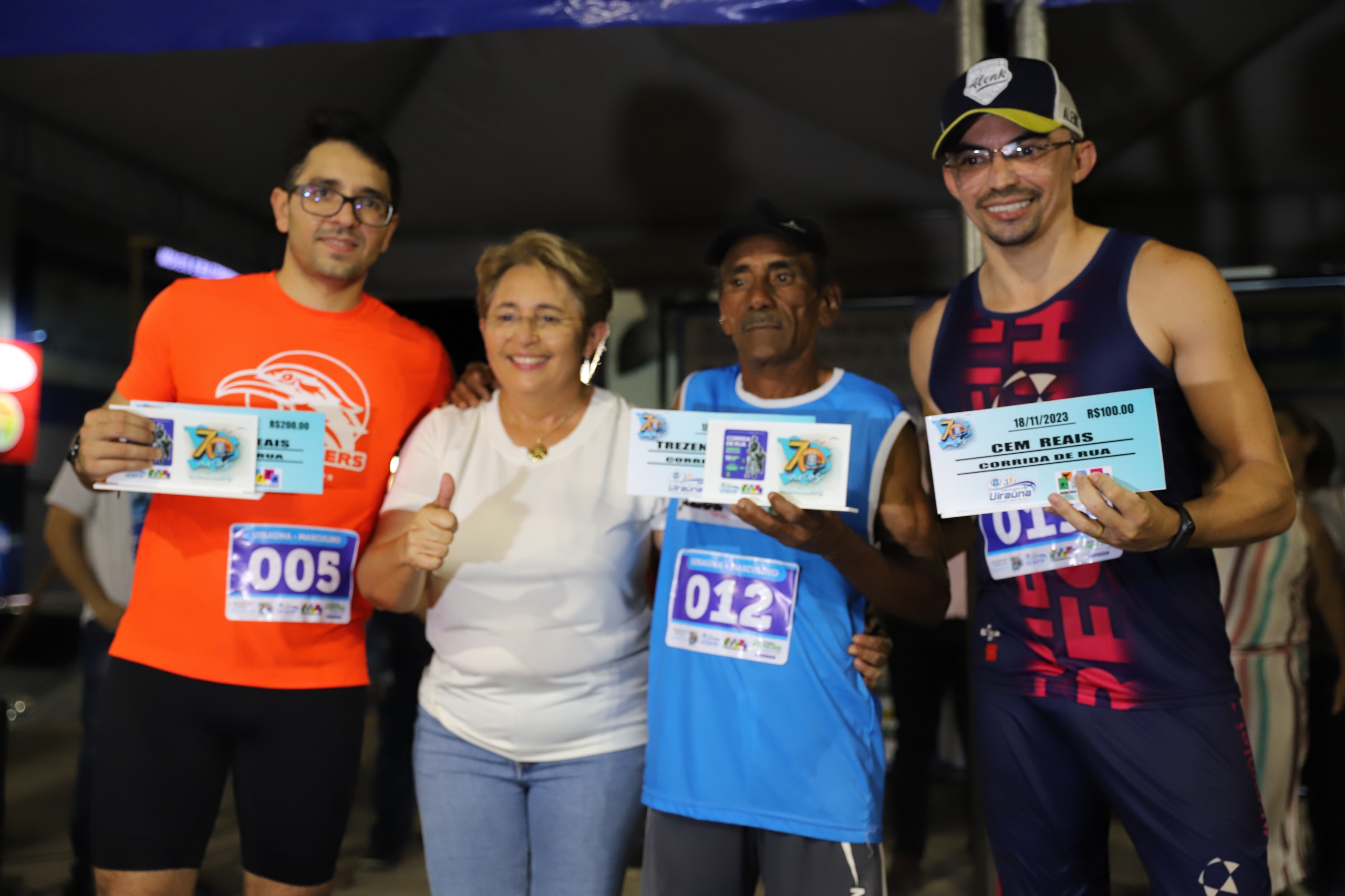 Festividades dos 70 anos de emancipação politica de Uiraúna tem início com corrida de rua