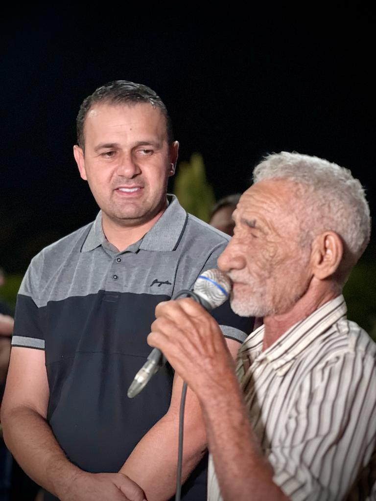 Comitiva do Prefeito Aldo Andrade é recepcionada em encontro com comunidade rural de Bernardino Batista
