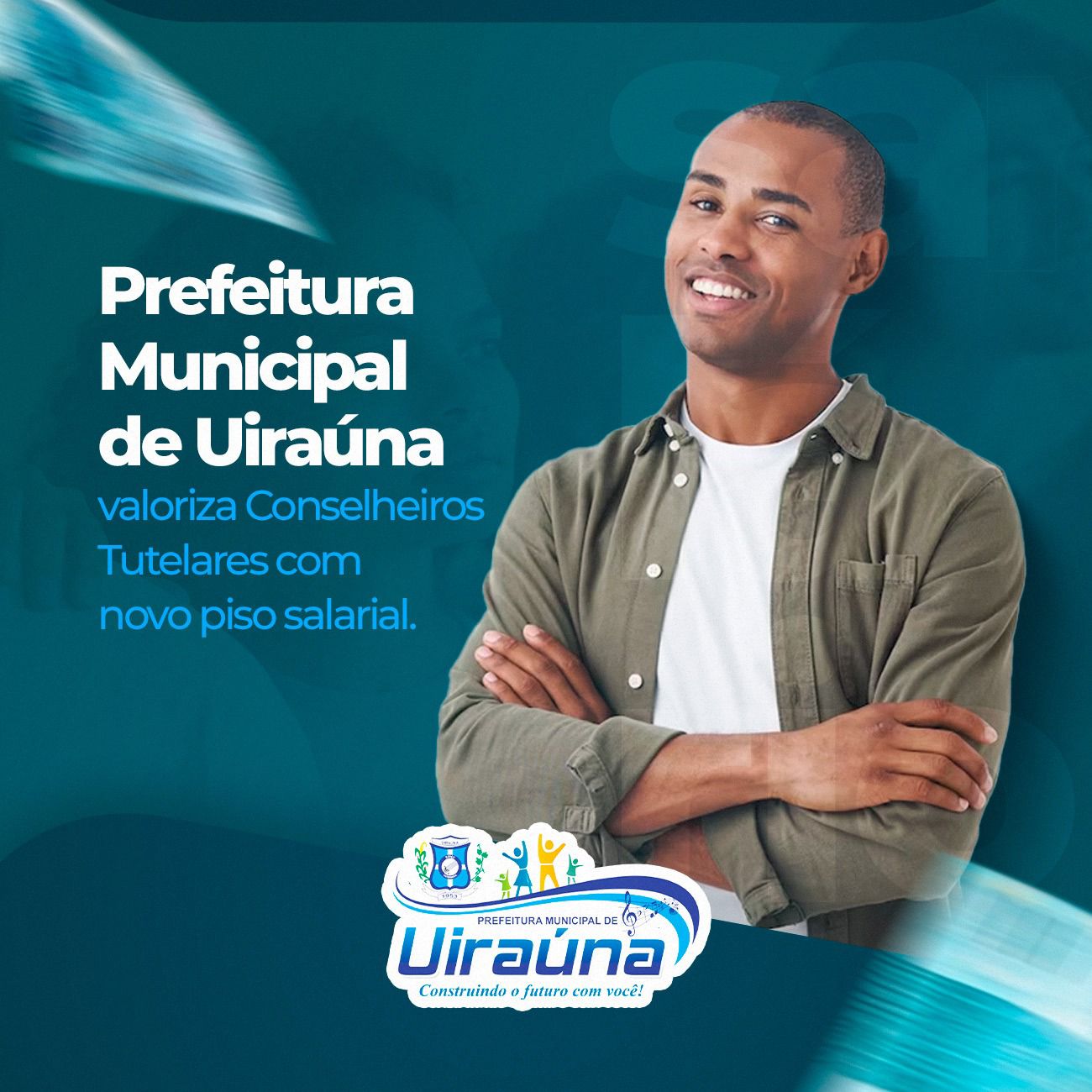 Prefeita Leninha Romão valoriza Conselheiros Tutelares de Uiraúna com novo piso salarial.