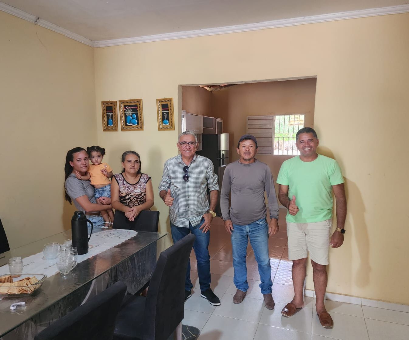 Em Poço Dantas mais uma família passa a apoiar o grupo de situação