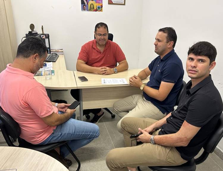 Prefeito Aldo Andrade cumpre audiência na secretaria de esportes do estado