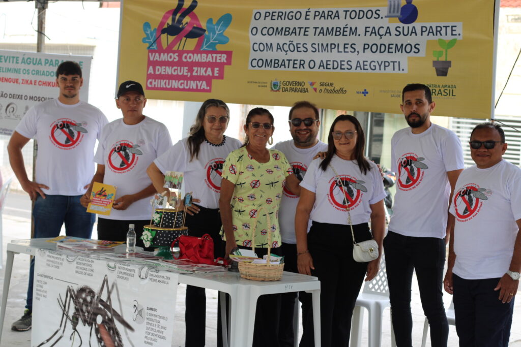 Secretaria de Saúde de Triunfo realiza ação de mobilização contra a dengue