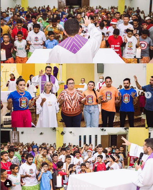 Missa de envio marca início das celebrações do festival de caboclos em Major Sales