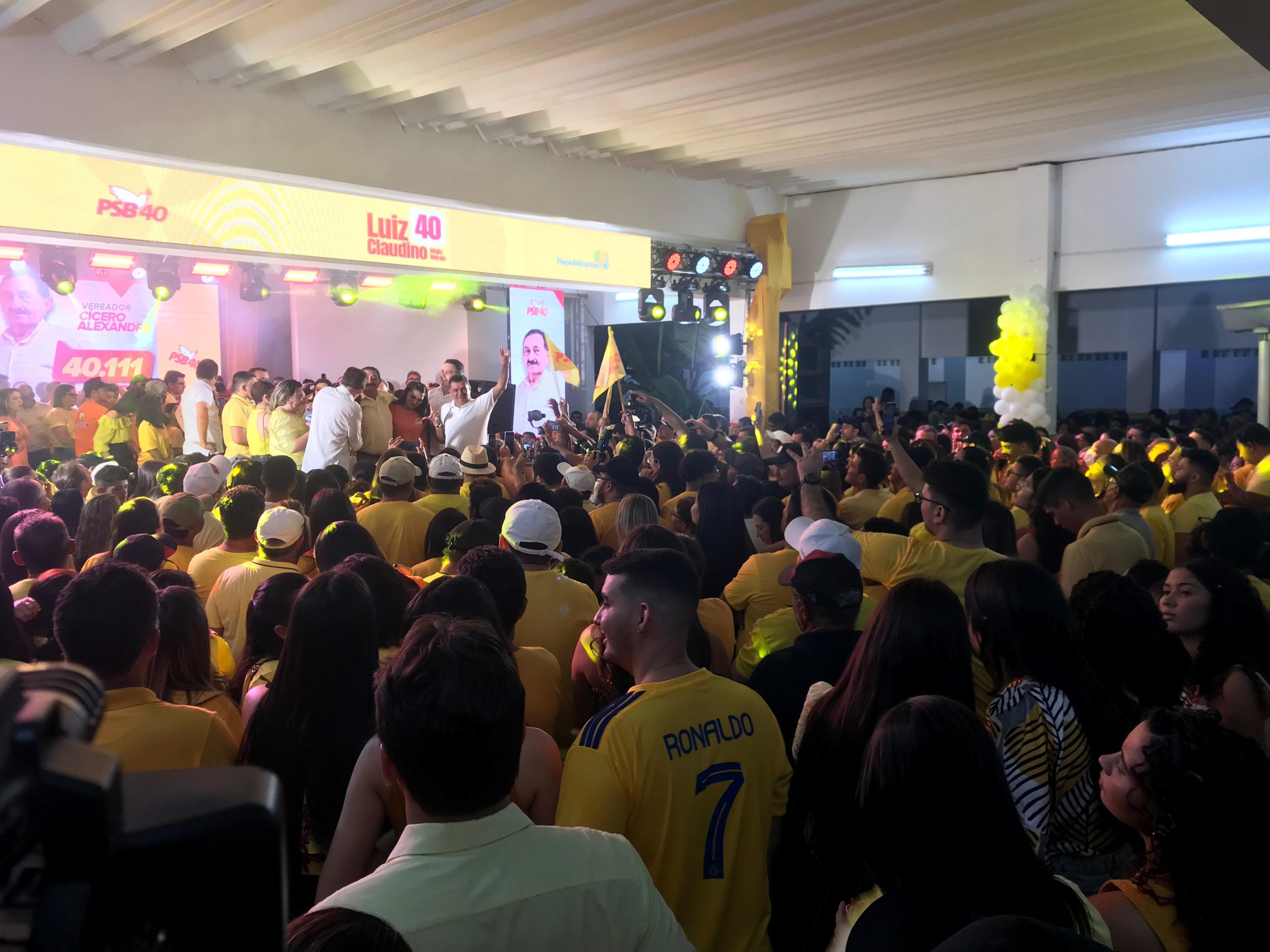 Convenção em São joão do Rio do Peixe homologa pré candidaturas de Luiz Claudino e Regis Morais a prefeito e vice