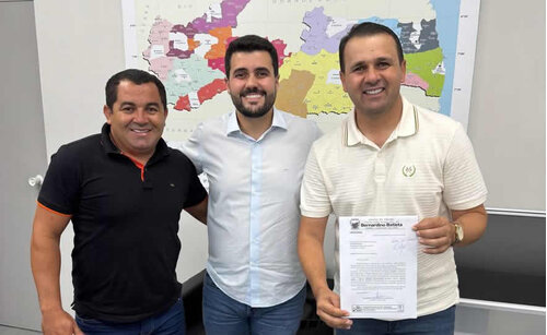 Em João Pessoa, prefeito Aldo Andrade reivindica ginásio esportivo e ônibus escolar junto ao Governo do Estado